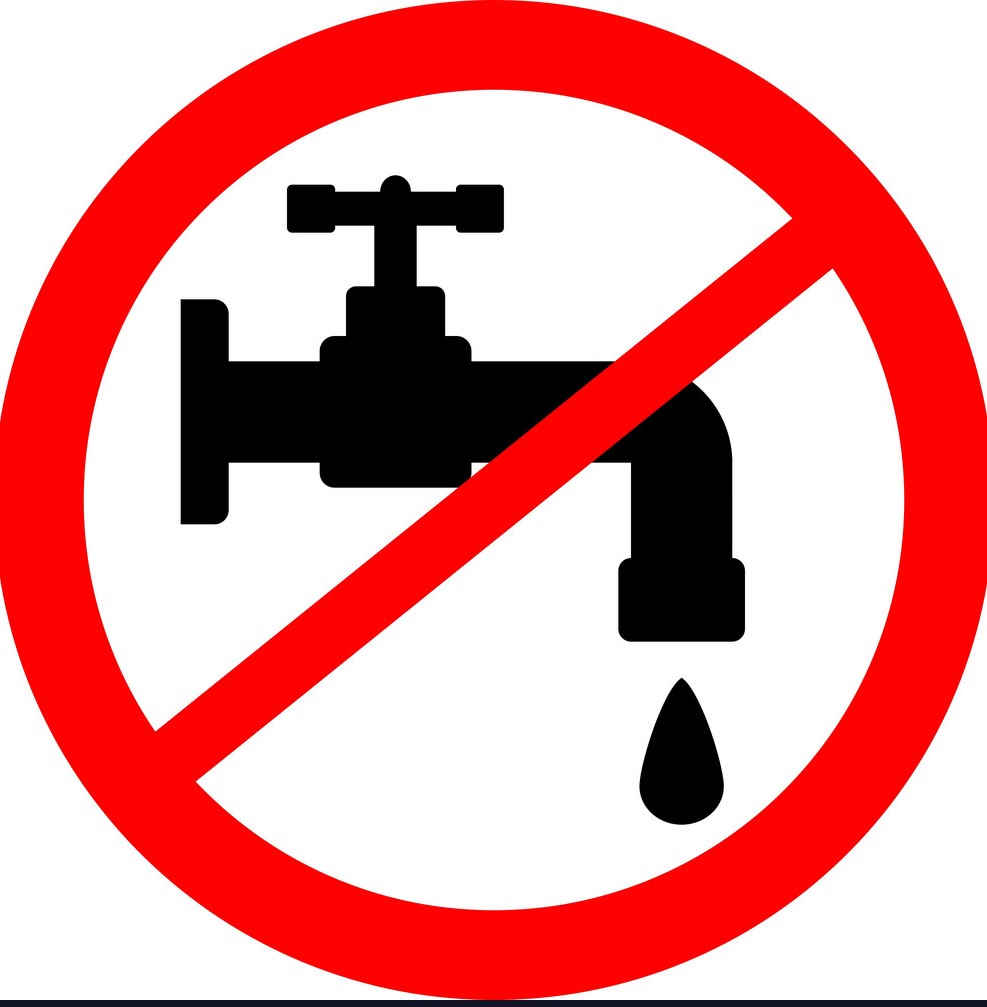 no water tap sign vector 3291923